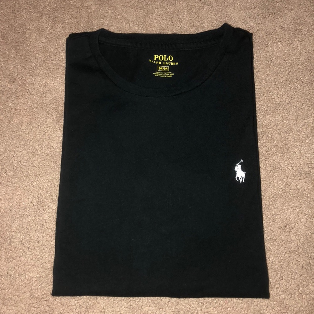 Men’s Black Polo T-Shirt
